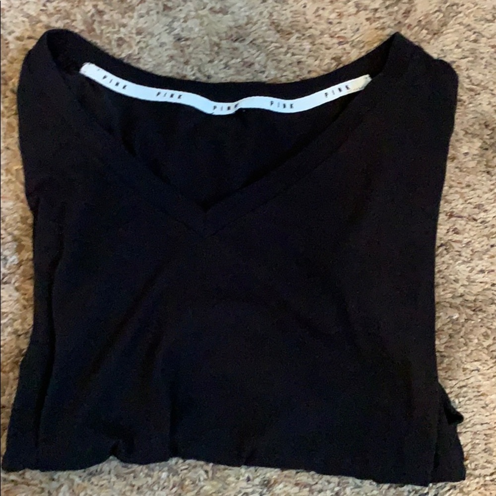 Basic Black Pink Tee